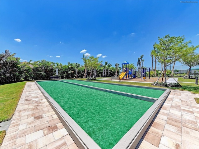 257 Teramo Way, Nokomis, FL 34275 - surrounding community featuring a bocce ball area