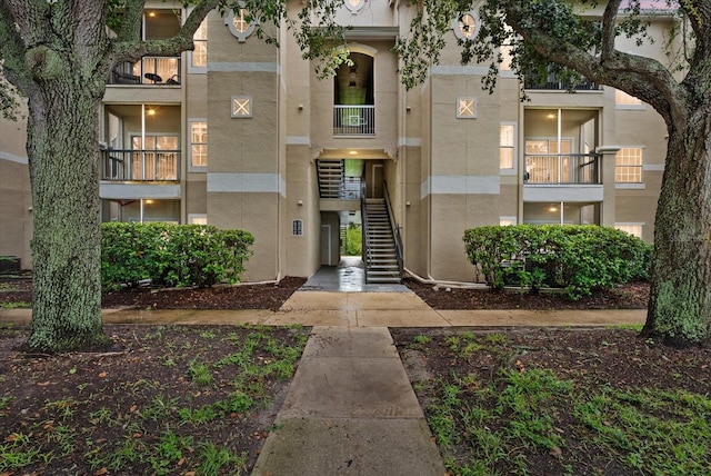 5134 Northridge Rd Unit 303, Sarasota, FL 34238 - view of building exterior with stairway