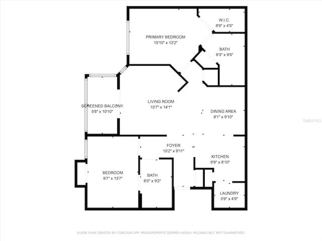 5134 Northridge Rd Unit 303, Sarasota, FL 34238 - view of room layout