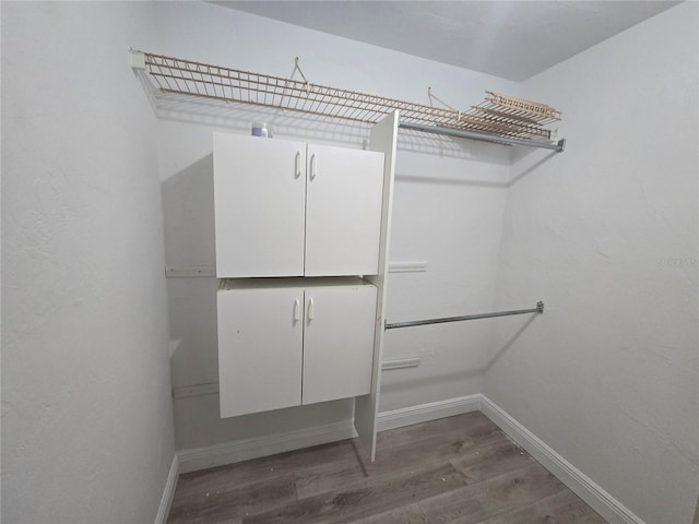624 White Pine Tree Rd Unit 5, Venice, FL 34285 - spacious closet with wood finished floors