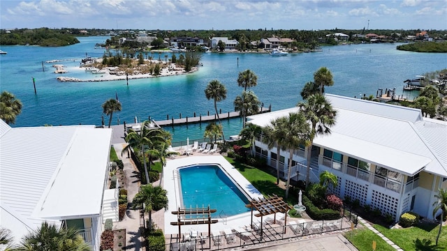 999 Inlet Cir Unit D101, Venice, FL 34285 - drone / aerial view of a nearby body of water