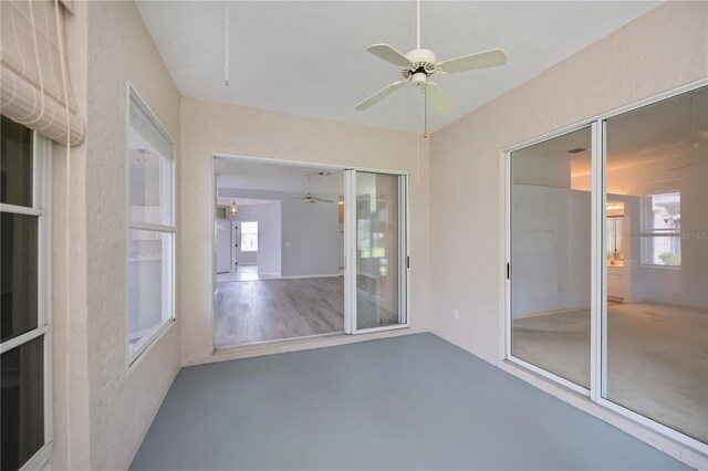 519 Catalina Isles Cir, Venice, FL 34292 - unfurnished sunroom featuring plenty of natural light