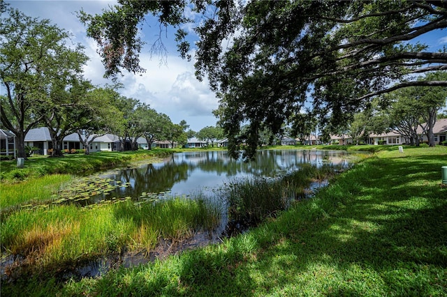 519 Catalina Isles Cir, Venice, FL 34292 - water view with nearby suburban area