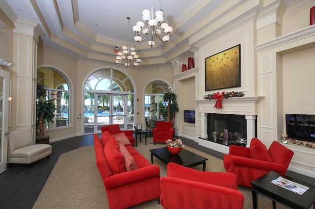 13334 Pacchio St, Venice, FL 34293 - building lobby featuring crown molding