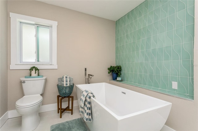 26115 Rampart Blvd, Punta Gorda, FL 33983 - full bath featuring a freestanding bath and toilet
