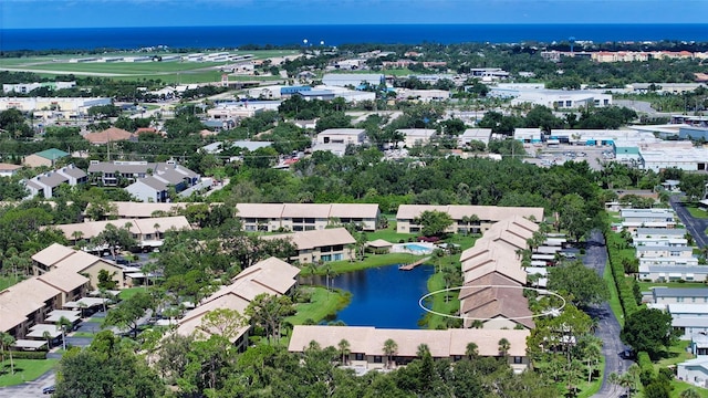 330 Mission Trl N Unit F, Venice, FL 34285 - bird's eye view of a large body of water