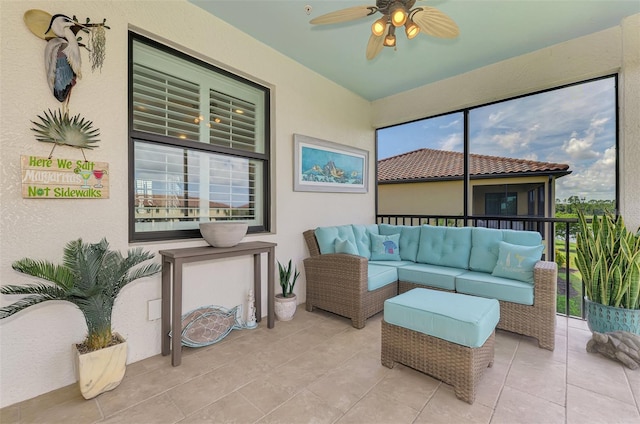 12590 Ghiberti Cir Unit 201, Venice, FL 34293 - sunroom featuring plenty of natural light