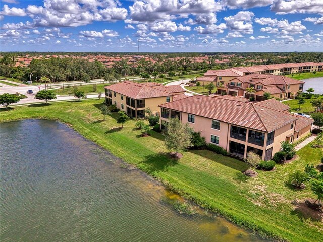 12590 Ghiberti Cir Unit 201, Venice, FL 34293 - bird's eye view of a nearby body of water