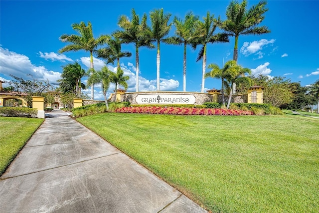 12590 Ghiberti Cir Unit 201, Venice, FL 34293 - community sign featuring a yard