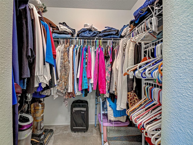 3139 Point St, North Port, FL 34286 - spacious closet with carpet floors
