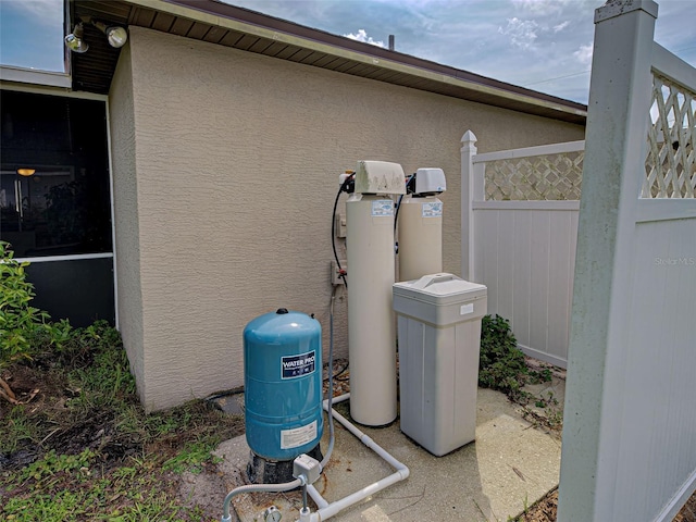 3139 Point St, North Port, FL 34286 - view of home's exterior with stucco siding