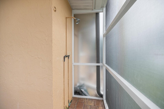 2941 Datura Rd, Venice, FL 34293 - detailed view of stucco siding