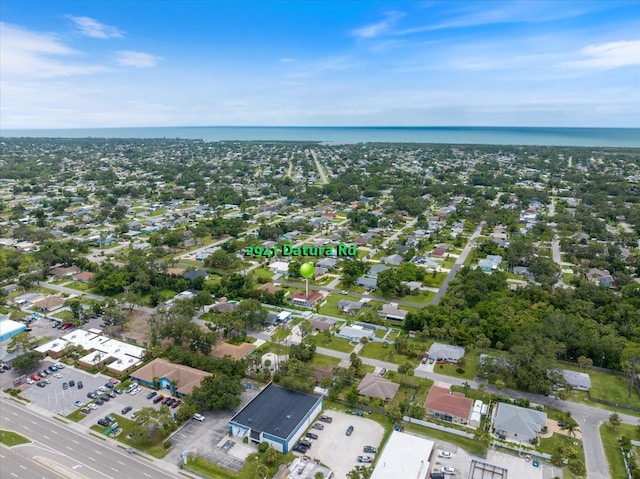 2941 Datura Rd, Venice, FL 34293 - aerial view of property and surrounding area with a nearby body of water