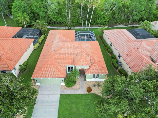 6619 Pinefeather Ct, Bradenton, FL 34203 - view from above of property