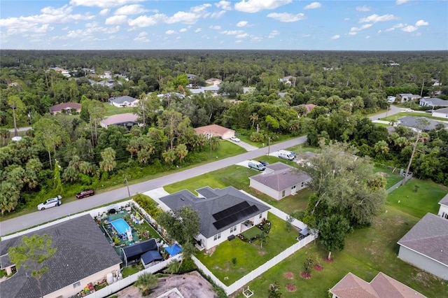 4033 Union Ln, North Port, FL 34288 - aerial view of a heavily wooded area
