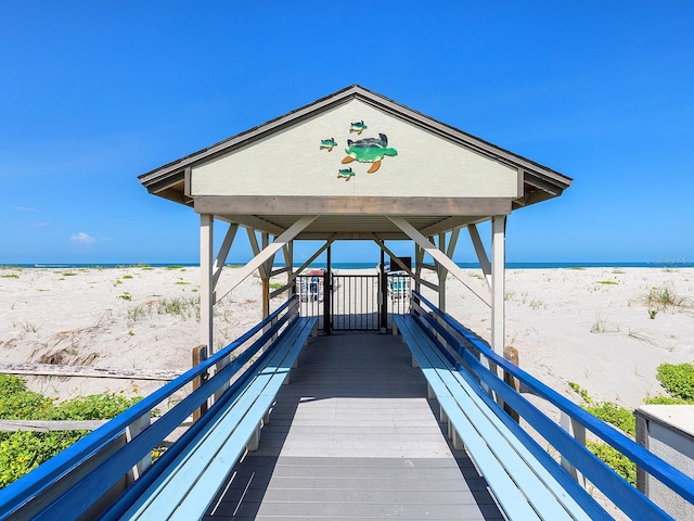 500 Park Blvd S Unit 33, Venice, FL 34285 - view of community with view of water and beach