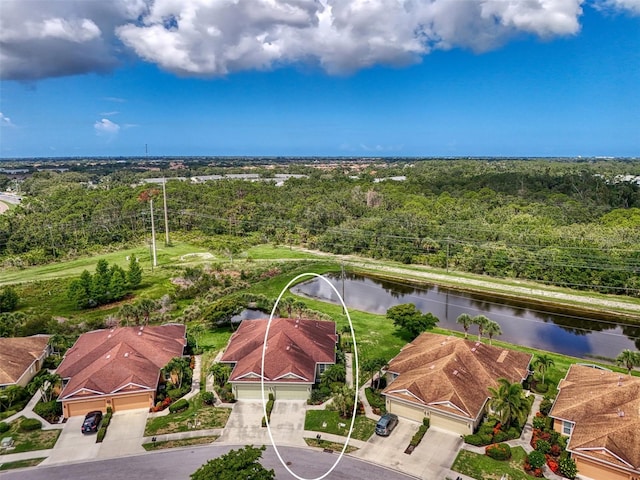 371 Capulet Dr, Venice, FL 34292 - aerial view of a forest and a large body of water