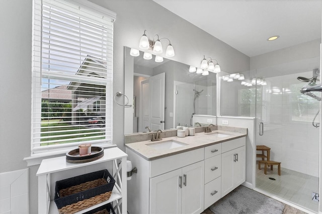 11240 Spring Gate Trl, Bradenton, FL 34211 - full bath featuring a stall shower and double vanity