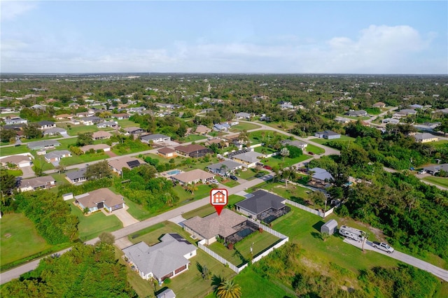 7257 Maguire Ln, Englewood, FL 34224 - aerial overview of property's location featuring nearby suburban area
