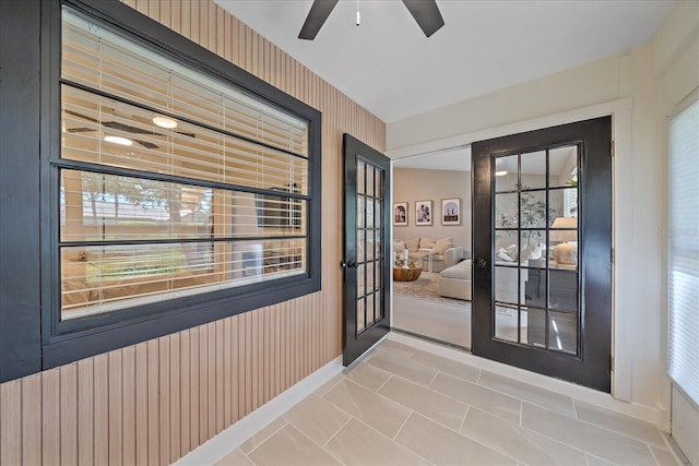 1211 Capri Isles Blvd Unit 6, Venice, FL 34292 - entrance to property featuring ceiling fan