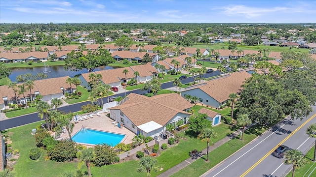 1211 Capri Isles Blvd Unit 6, Venice, FL 34292 - view of property location featuring a nearby body of water and nearby suburban area