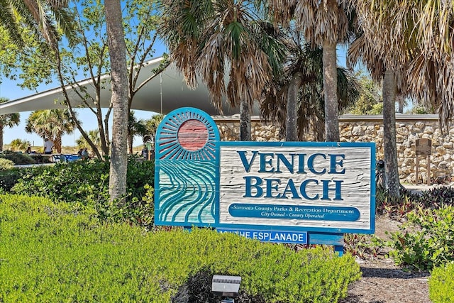 1211 Capri Isles Blvd Unit 6, Venice, FL 34292 - view of community sign