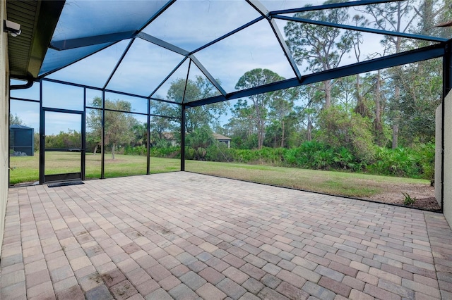 12187 Amica Loop, Venice, FL 34293 - view of patio featuring a lanai