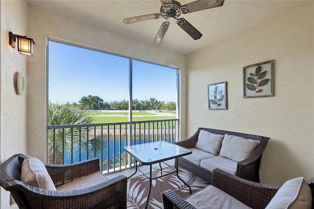 700 Gardens Edge Dr Unit 722, Venice, FL 34285 - sunroom featuring view of golf course