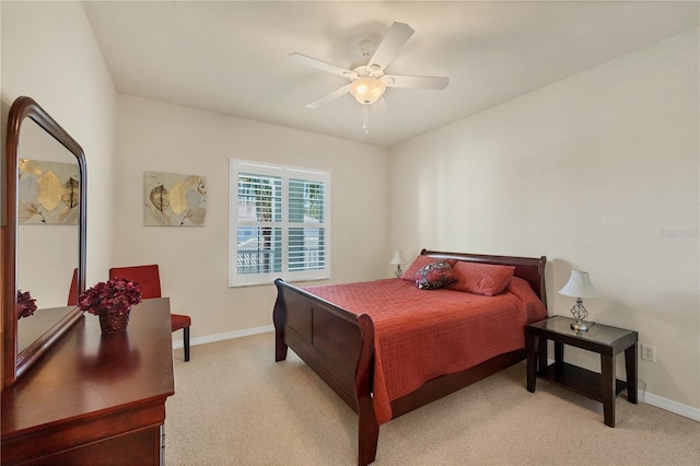 700 Gardens Edge Dr Unit 722, Venice, FL 34285 - bedroom featuring light colored carpet and a ceiling fan