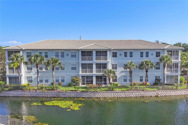700 Gardens Edge Dr Unit 722, Venice, FL 34285 - view of property featuring a water view