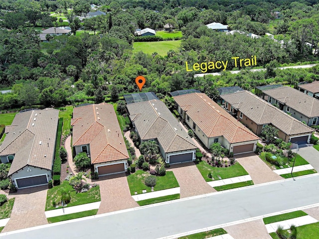 5832 Semolino St, Nokomis, FL 34275 - aerial perspective of suburban area