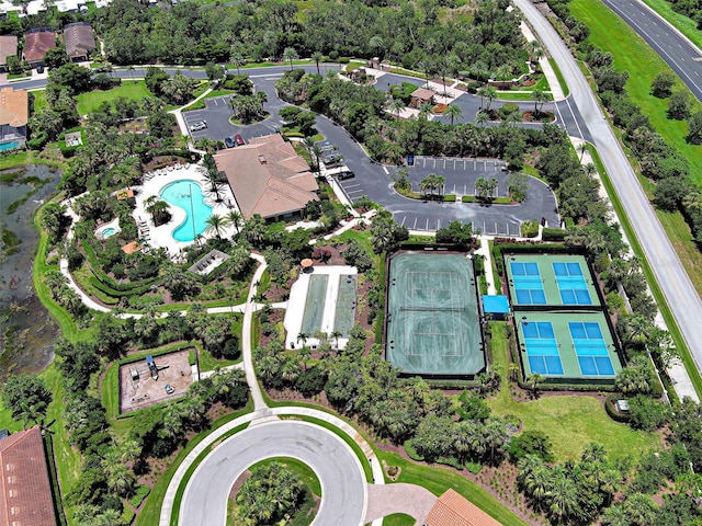 5832 Semolino St, Nokomis, FL 34275 - view of property location featuring a pool area
