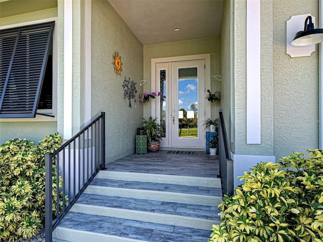 48 Lark Dr, Placida, FL 33946 - entrance to property with stucco siding