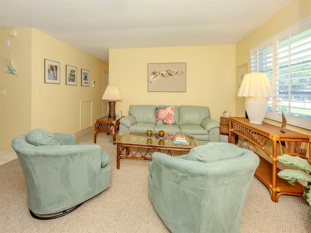 168 The Corso Unit 168, Venice, FL 34285 - view of carpeted living room