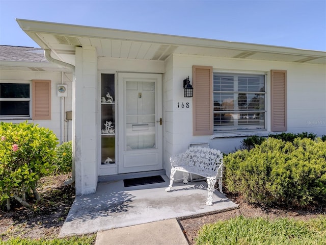 168 The Corso Unit 168, Venice, FL 34285 - entrance to property featuring covered porch