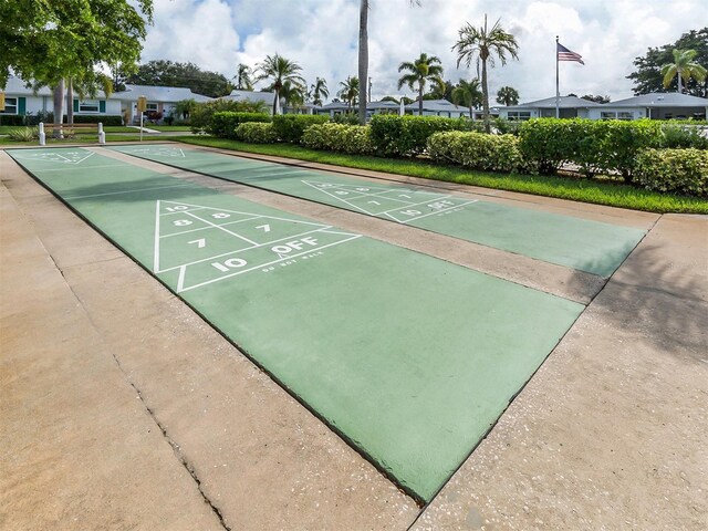 168 The Corso Unit 168, Venice, FL 34285 - view of property's community with shuffleboard and a residential view