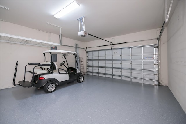 19269 Serafina St, Venice, FL 34293 - garage featuring a garage door opener
