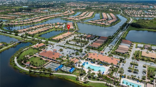 19269 Serafina St, Venice, FL 34293 - view of property location featuring a large body of water and nearby suburban area
