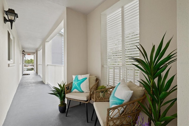 437 Cerromar Ln Unit 424, Venice, FL 34293 - corridor with carpet