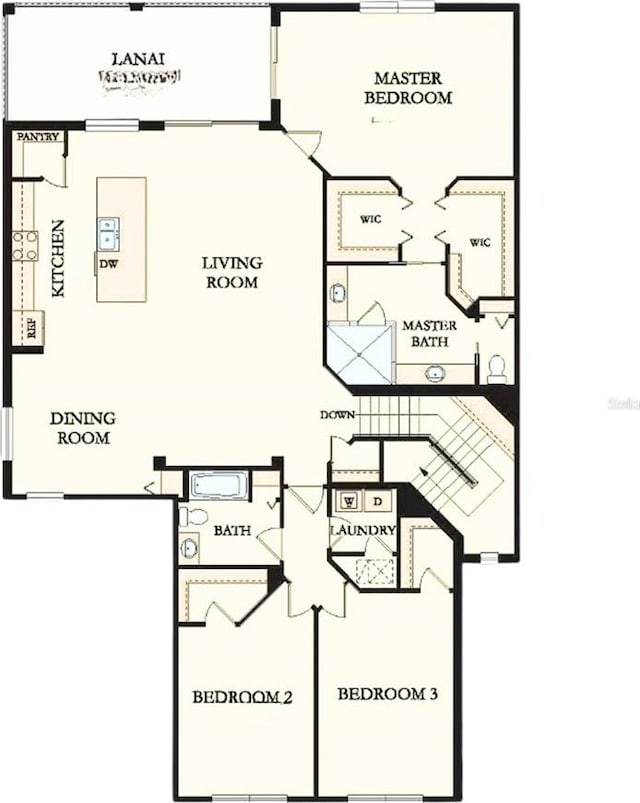 935 Tidewater Shrs Unit 721, Bradenton, FL 34208 - view of property floor plan