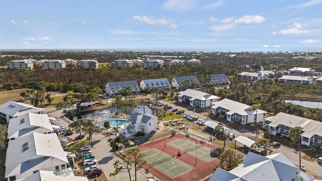 6800 Placida Rd Unit 280, Englewood, FL 34224 - drone / aerial view of a pool area