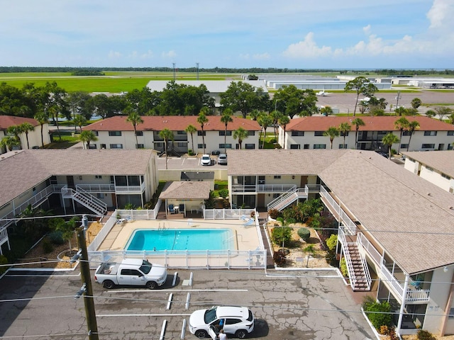 320 Base Ave E Unit 215, Venice, FL 34285 - community pool featuring stairway