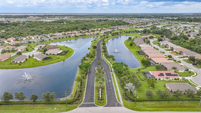 7164 Mikasa Dr, Punta Gorda, FL 33950 - aerial perspective of suburban area featuring a large body of water