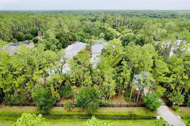 6522 Pimlico St, North Port, FL 34291 - bird's eye view of a heavily wooded area
