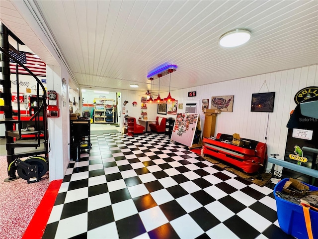 6522 Pimlico St, North Port, FL 34291 - game room with tile patterned floors