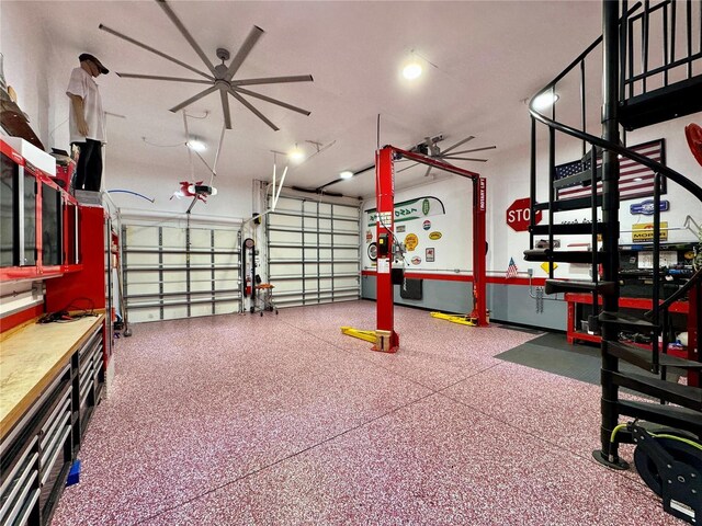 6522 Pimlico St, North Port, FL 34291 - garage with a garage door opener