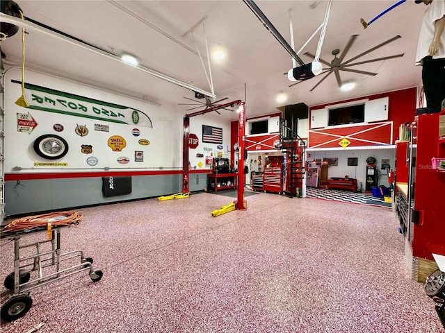 6522 Pimlico St, North Port, FL 34291 - garage featuring a garage door opener