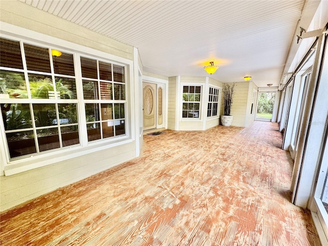 6522 Pimlico St, North Port, FL 34291 - view of unfurnished sunroom