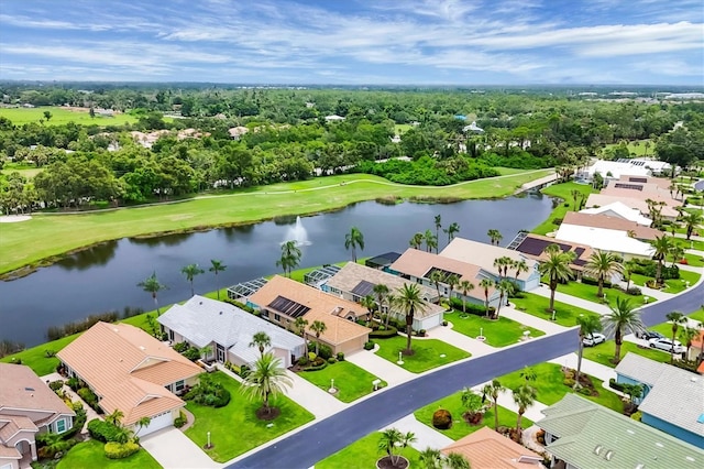 1429 Turnberry Dr, Venice, FL 34292 - aerial view of residential area featuring a large body of water