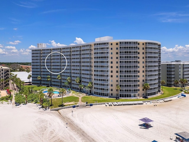 6300 Midnight Pass Rd Unit 809, Sarasota, FL 34242 - view of apartment building / complex